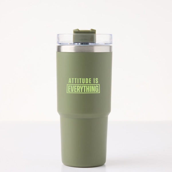 The Drake Stainless Steel Travel Mug - Attitude