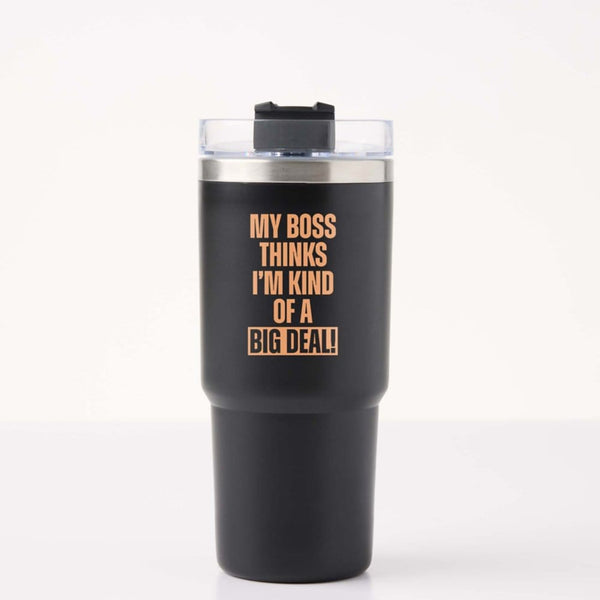 The Drake Stainless Steel Travel Mug - Big Deal