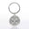 Nickel-Finish Key Chain - Compass: Leading the Way